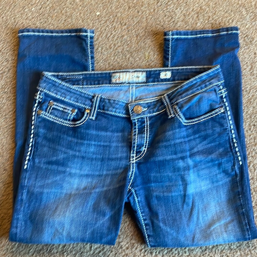 BKE Denim- Size 30 Capris- Stella Low Rise- NWOT